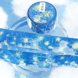 BGM Foil Stamping Masking Tape Sky Encyclopedia: Light Dew