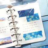 BGM Foil Stamping Masking Tape Sky Encyclopedia: Light Dew