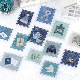 BGM Winter Flake Seal Post Office Letter