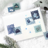 BGM Winter Flake Seal Post Office Letter