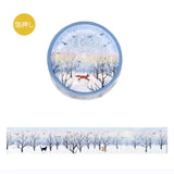BGM Winter Masking Tape Morning Forest Walk