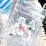 BGM Seat Seal Kyururun Seal : Fluffy Snowman