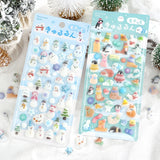 BGM Seat Seal Kyururun Seal : Fluffy Winter Animals