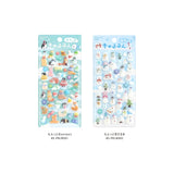 BGM Seat Seal Kyururun Seal : Fluffy Snowman
