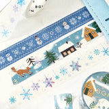 BGM Masking Tape Winter Limited Edition : Knitted Snowman