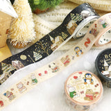 BGM Masking Tape Winter Limited Edition : Snowy Night