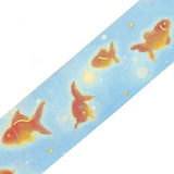 BGM Clear Tape Summer Limited Fluttering Goldfish