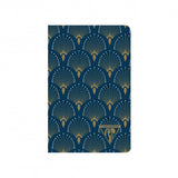 CF Neo Deco Notebook 9 x 14cm Lined 48s Peacock Blue