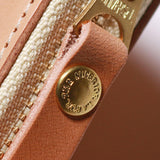TSL Leather Zip Small Wallet Dark Brown