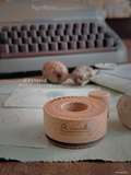 NOVE a. Round Rubber Stamp Four Seasons