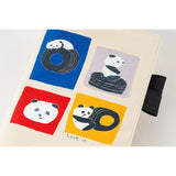 HOBONICHI TECHO 2024 A5 Jin Kitamura Love It Panda (Cover Only)