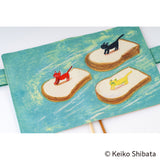 HOBONICHI A6 Cover 2025 Keiko Shibata Bread in the wind