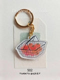 SOURTEAHOUSE Keychain Tomato Basket