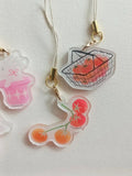 SOURTEAHOUSE Phone Charm Rabbit in a Loop