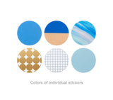 COFFRET Cosmetic Motif Sticker CIRCLE Horizon Blue