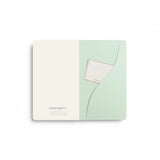 Leuchtturm1917 Jottbook pur (A6), 64 numbered pages, Plain, Mint Green, pack of 3