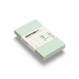 Leuchtturm1917 Jottbook pur (A6), 64 numbered pages, Dotted, Mint Green, pack of 3