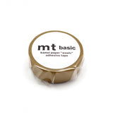 MT Basic Washi Tape 7m Matte Mustard