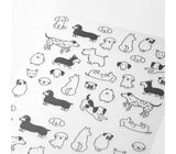 MIDORI Chat Sticker 2592 Dogs