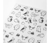 MIDORI Chat Sticker 2593 Birds