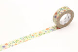 MT EX Washi Tape 7m Watercolor Flower