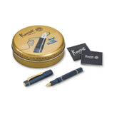 KAWECO PISTON Sport AL Fountain Pen Navy/Gold M