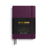 Leuchtturm1917 Bullet Journal Edition 2, Medium (A5), Hardcover, 206 numbered pages, Purple26, dotted
