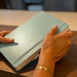 Leuchtturm 1917 Notebook Medium (A5), Hardcover, 251 numbered pages, Dove, Plain
