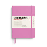 Leuchtturm 1917 Notebook Medium (A5), Hardcover, 251 numbered pages, Bubblegum, Ruled