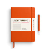LEUCHTTURM1917 Notebook A5 Hardcover Pumpkin Ruled