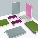 Leuchtturm 1917 Notebook Medium (A5), Hardcover, 251 numbered pages, Burgundy, Dotted