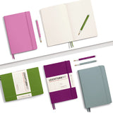 Leuchtturm 1917 Notebook Medium (A5), Hardcover, 251 numbered pages, Burgundy, Dotted