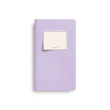 Leuchtturm1917 Jottbook pur (A6), 64 numbered pages, Plain, Lilac, pack of 3