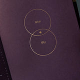 Leuchtturm1917 Bullet Journal Edition 2, Medium (A5), Hardcover, 206 numbered pages, Purple26, dotted