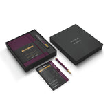 Leuchtturm1917 Bullet Journal Gift Set incl.1 Bullet Journal Purple26,1 Drehgriffel and 1 Pen Loop E