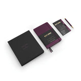 Leuchtturm1917 Bullet Journal Gift Set incl.1 Bullet Journal Purple26,1 Drehgriffel and 1 Pen Loop E