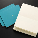 L.1917 Bullet Journal Pocket Turquoise25 Pack of 3 Dotted