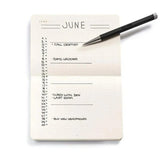 L.1917 Bullet Journal Pocket Turquoise25 Pack of 3 Dotted
