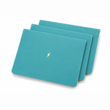 L.1917 Bullet Journal Pocket Turquoise25 Pack of 3 Dotted
