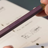Leuchtturm1917 Drehgriffel Nr. 1, Purple26 - Gelstift mit schwarzer Tinte - Bullet Journal Edition