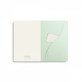 Leuchtturm1917 Jottbook pur (A5), 80 numbered pages, Dotted, Mint Green, pack of 3