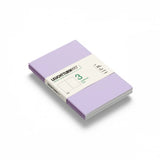 Leuchtturm1917 Jottbook pur (A5), 80 numbered pages, Plain, Lilac, pack of 3