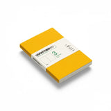 Leuchtturm1917 Jottbook pur (A5), 80 numbered pages, Plain, Sunflower, pack of 3