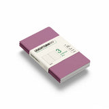 Leuchtturm1917 Jottbook pur (A6), 64 numbered pages, Plain, Dusty Rose, pack of 3