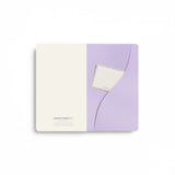 Leuchtturm1917 Jottbook pur (A6), 64 numbered pages, Plain, Lilac, pack of 3
