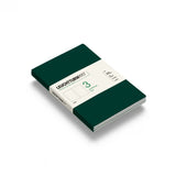 Leuchtturm1917 Jottbook pur (A5), 80 numbered pages, Plain, Forest Green, pack of 3