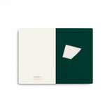Leuchtturm1917 Jottbook pur (A5), 80 numbered pages, Plain, Forest Green, pack of 3