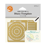 MD Diary Template Time Log