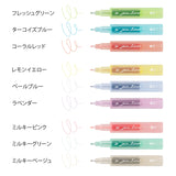 MIDORI Connecting Pen Join Liner Light Tone Set (3 Colors)