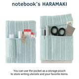 MIDORI Notebook's Haramaki A6~B6 Ice Blue